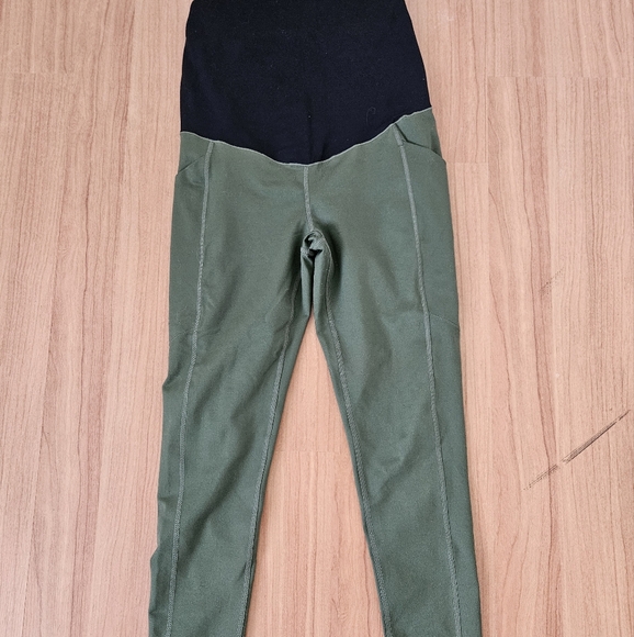 Zella Pants - Z By Zella Maternity Daily Pocket 7/8 Leggings